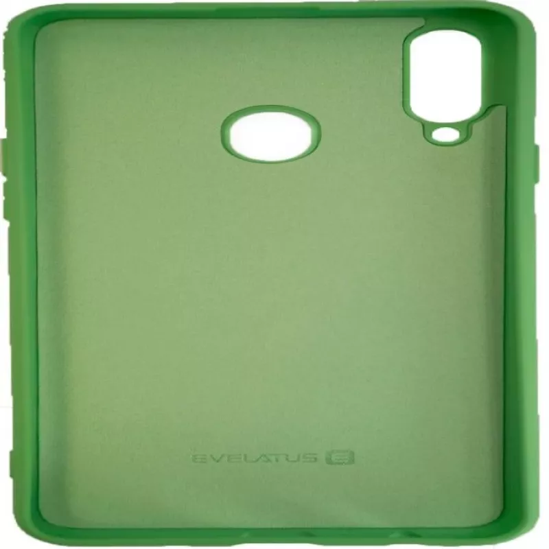 Evelatus Samsung Galaxy A20s Nano Silicone Case Soft Touch TPU Green