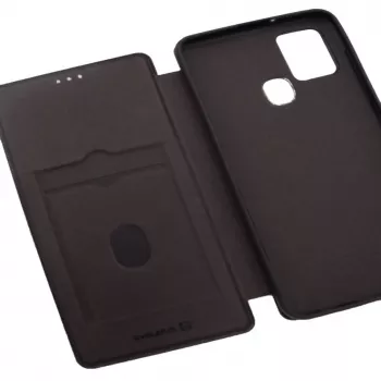 Evelatus Samsung Galaxy A21s grāmatas vāciņš melns