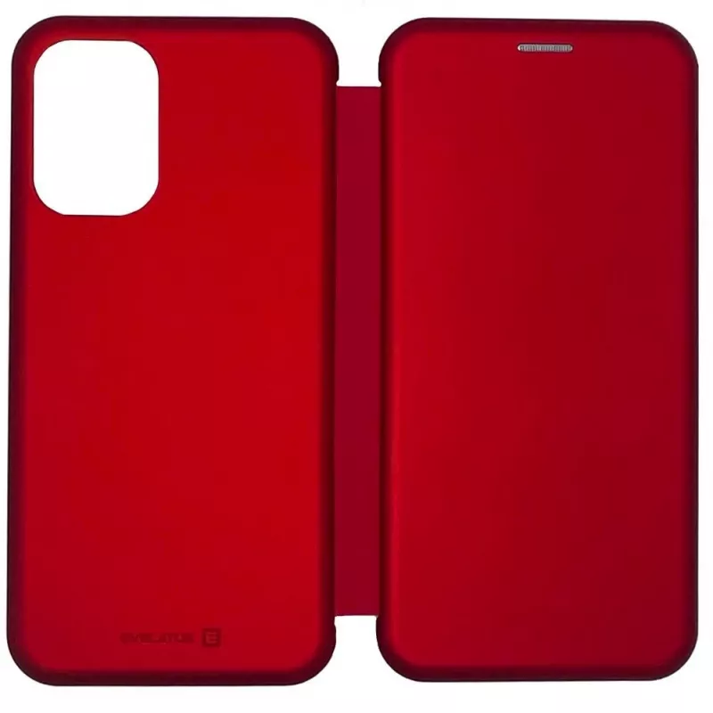 Evelatus Samsung Galaxy A23 4G/ A23 5G grāmatas maciņš sarkans