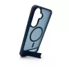 Evelatus Samsung Galaxy A37 / A36 Gumijots MagSafe ar statīvu maciņš Navy Blue