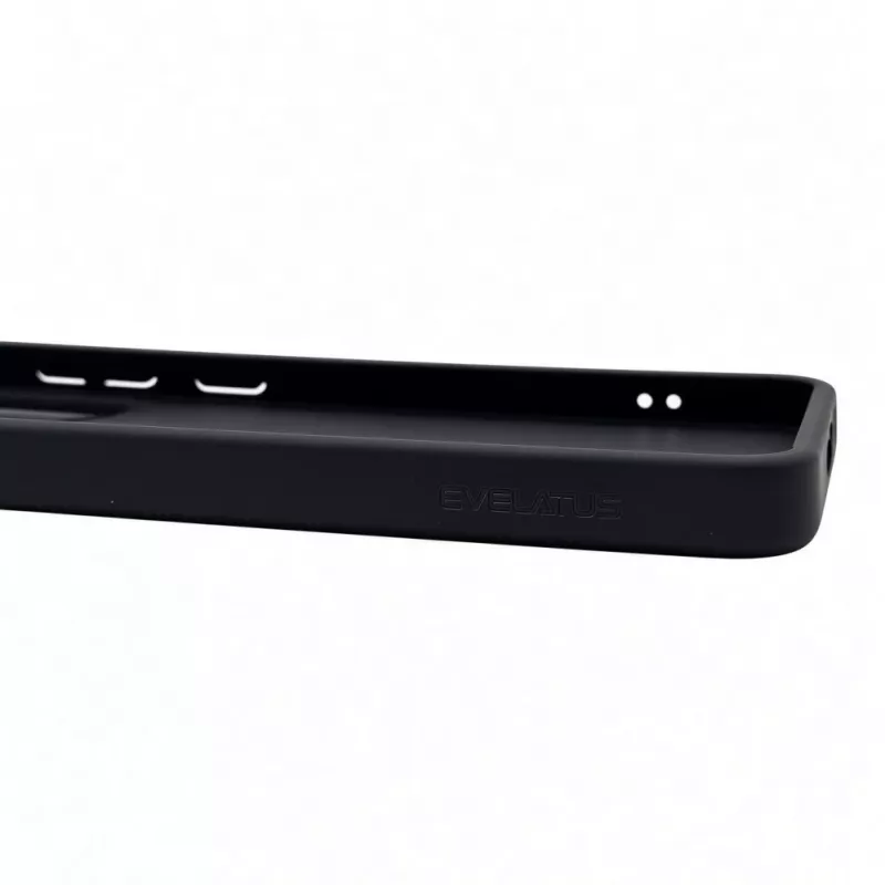 Evelatus Samsung Galaxy A37 / A36 Shield vāciņš ar MagSafe un statīvu, matēts melns