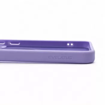 Evelatus Samsung Galaxy A37 / A36 Shield vāciņš ar MagSafe un statīvu, matēts gredzens, lavandas purpura