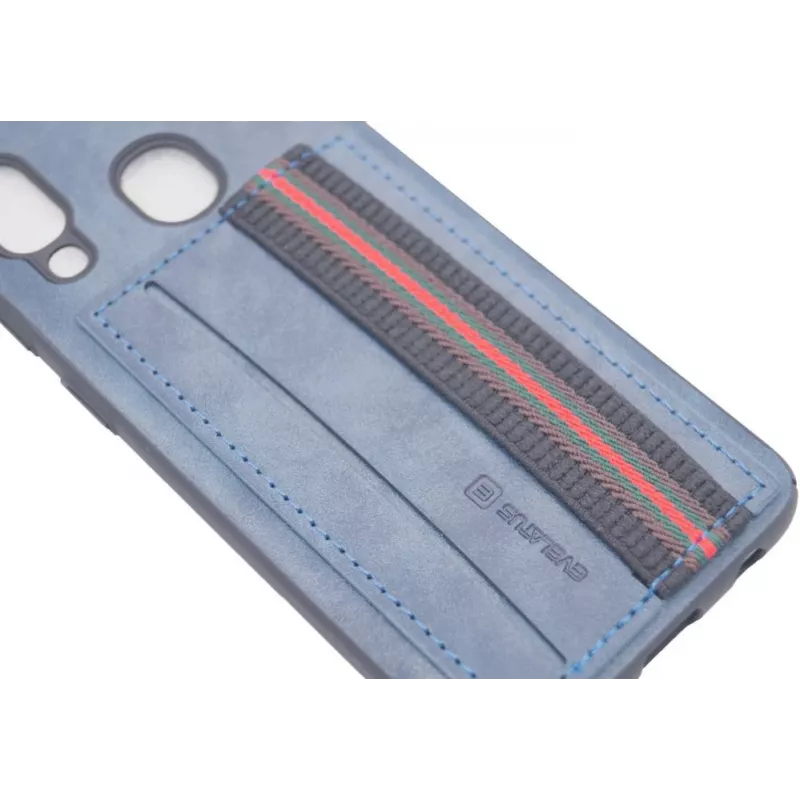 Evelatus Samsung Galaxy A40 Cubit Blue Back Cover