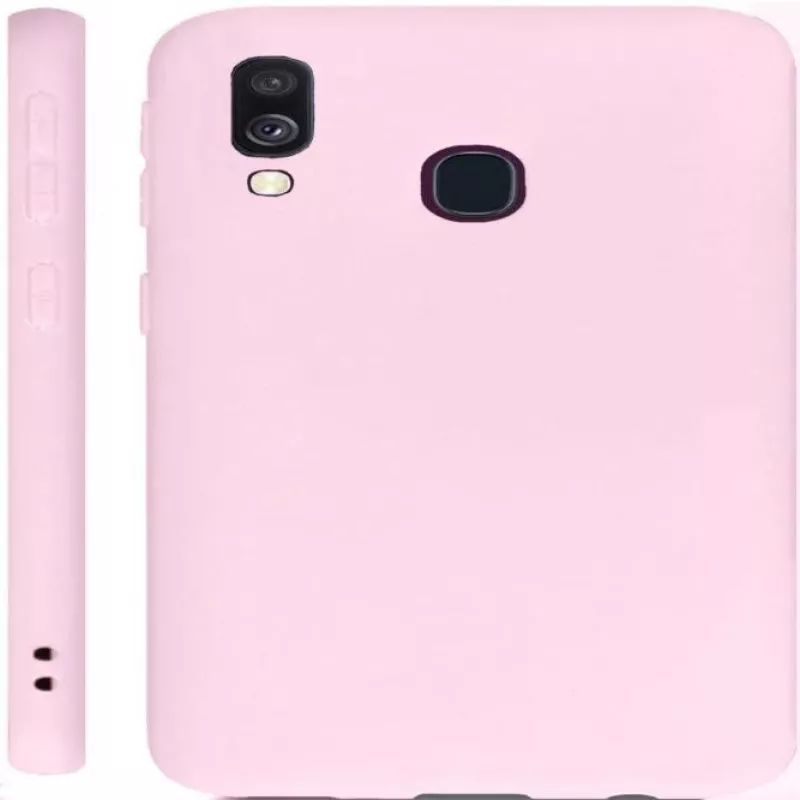 Evelatus Samsung Galaxy A40 Nano Silikona maciņš Soft Touch TPU bēšs
