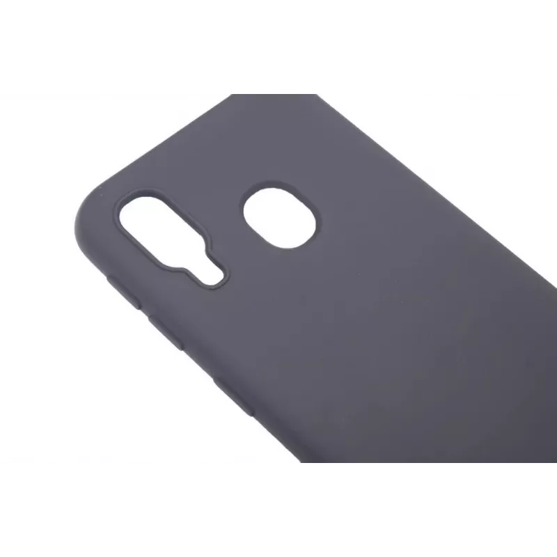 Evelatus Samsung Galaxy A40 Nano Silikona Maciņš Soft Touch TPU Melns