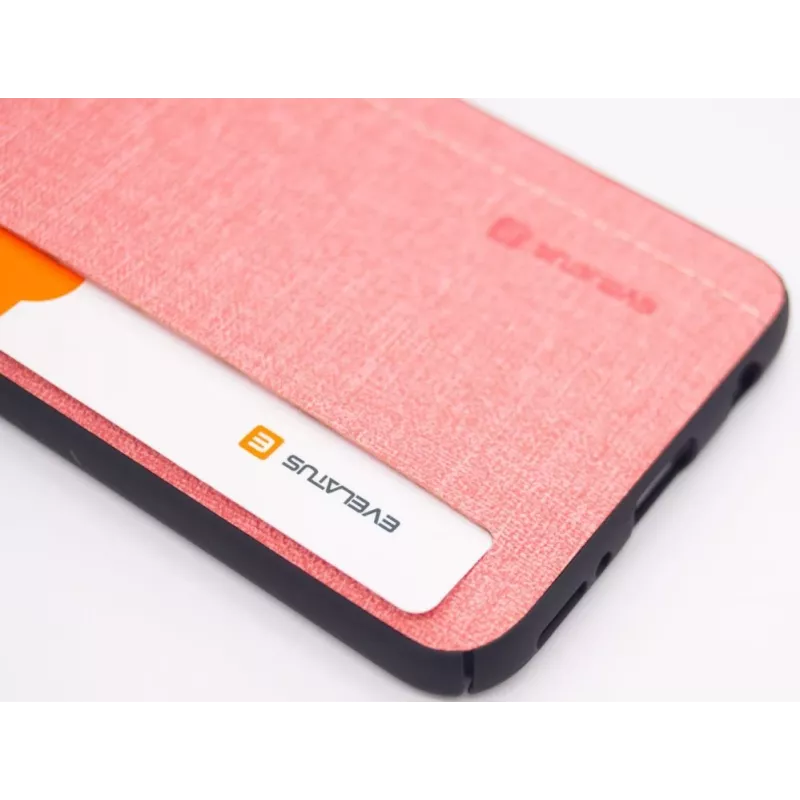 Evelatus Samsung Galaxy A40 Silicone Back Cover Pink
