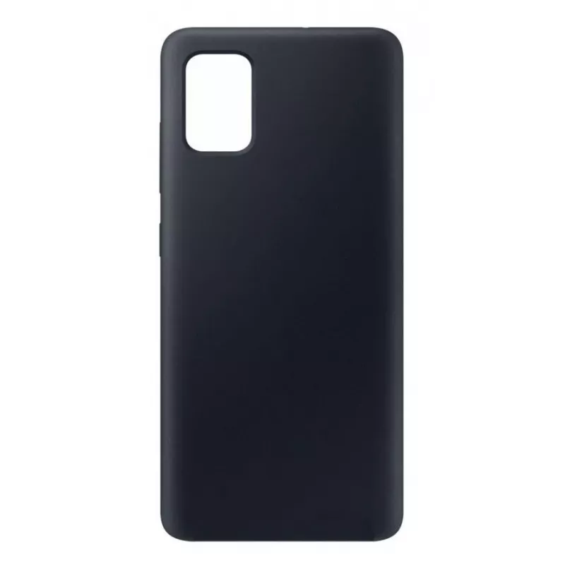 Evelatus Samsung Galaxy A41 Nano Silicone Case Soft Touch TPU Black