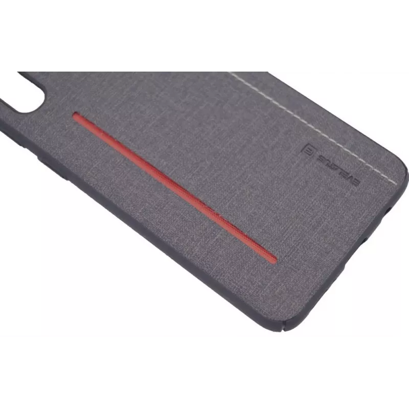 Evelatus Samsung Galaxy A50 / A30s / A50s Silikona aizmugurējais vāciņš Melns