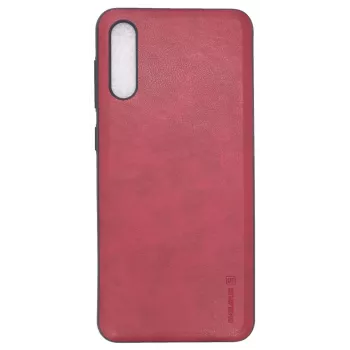 EVELATUS Samsung Galaxy A50 Kuton sarkans šķidrais silikona aizmugures vāciņš