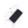 Evelatus Samsung Galaxy A50s Case ar Auklu Baltas Svītras Caurspīdīgs