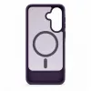 Evelatus Samsung Galaxy A57 gumijots MacSafe ar statīvu maciņš violets