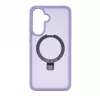 Evelatus Samsung Galaxy A57 aizsargmaciņš ar MagSafe un statīvu, matēts violets
