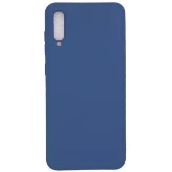 Evelatus Samsung Galaxy A70 Nano Silicone Case Soft Touch TPU Dark Blue
