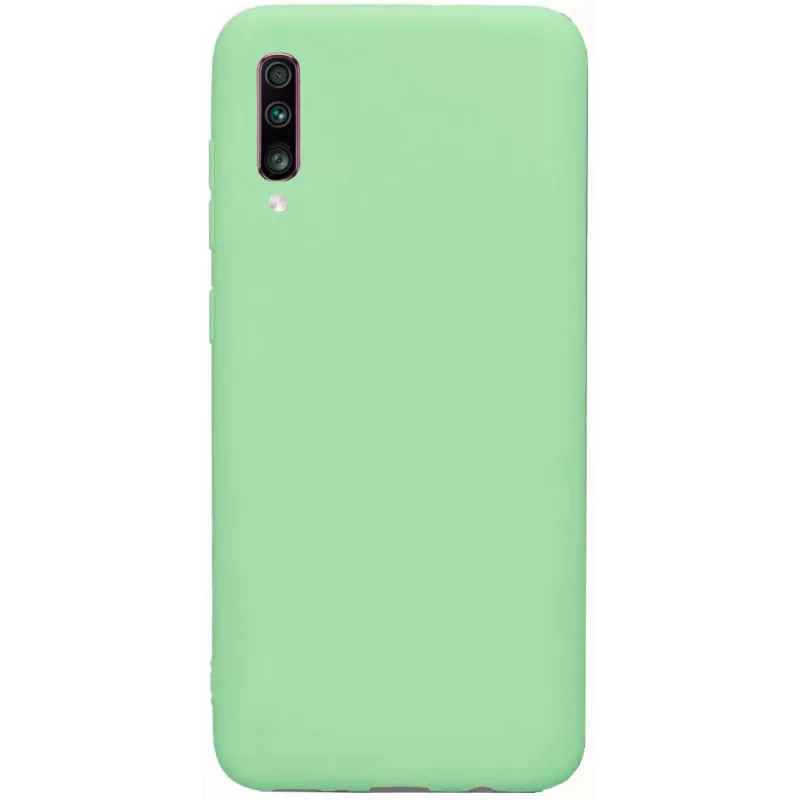 Evelatus Samsung Galaxy A70 Nano Silicone Case Soft Touch TPU Mint