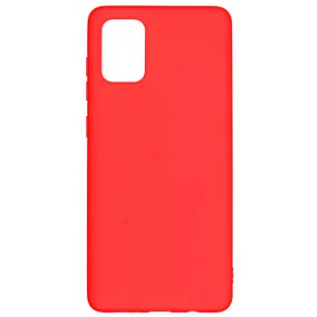Evelatus Samsung Galaxy A71 Nano Silikona maciņš Soft Touch TPU sarkans