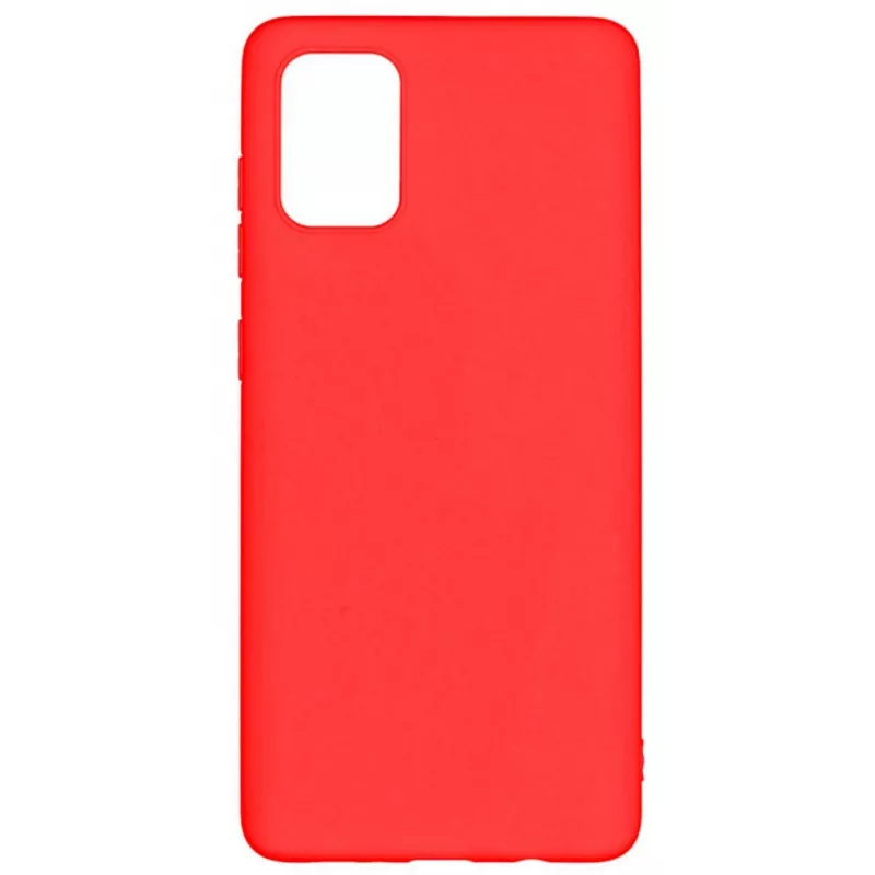Evelatus Samsung Galaxy A72 Nano Silicone Case Soft Touch TPU Red
