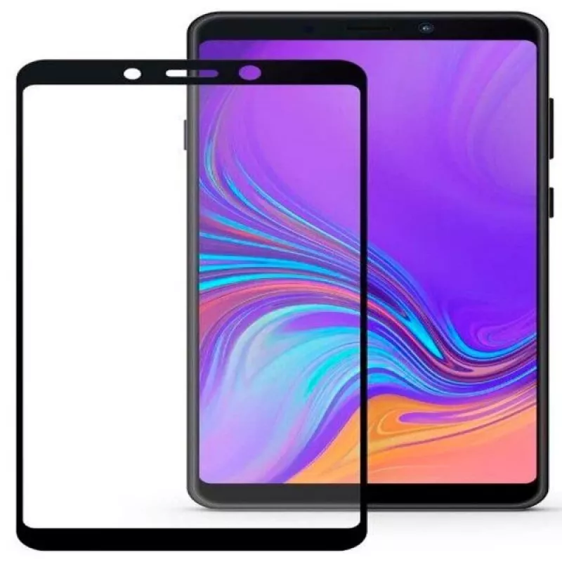 Evelatus Samsung Galaxy A9 (2018) 9H rūdīta stikla ekrāna aizsargs ar japāņu AB līmi un antistatisko pārklājumu