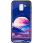 Evelatus Samsung Galaxy J6 (2018) Picture Glass Case 2 - Caurspīdīgs stikla aizmugures vāciņš