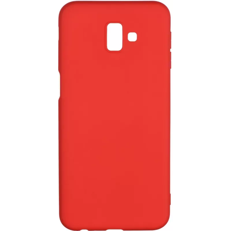 Evelatus Samsung Galaxy J6 Plus Silicone Case Red