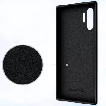 Evelatus Samsung Galaxy Note 10 Plus Premium Soft Touch silikona maciņš melns