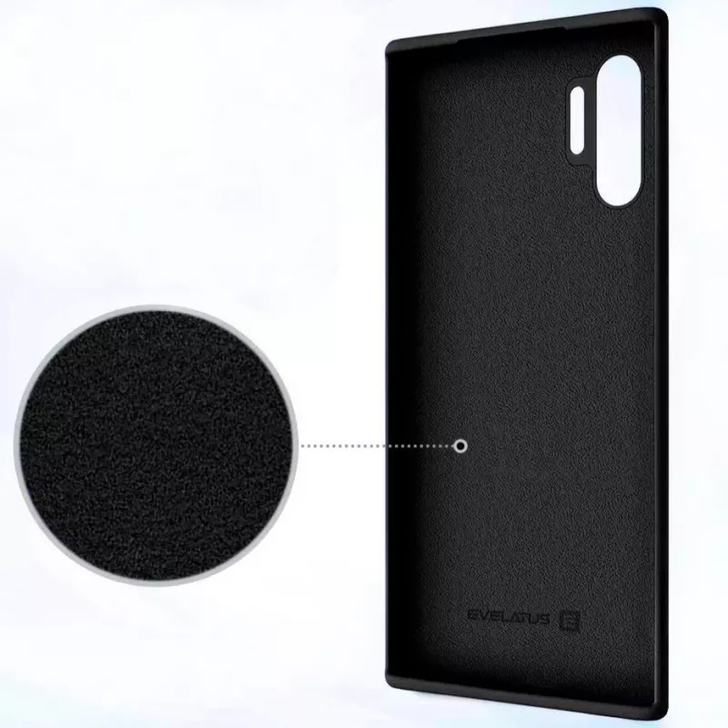 Evelatus Samsung Galaxy Note 10 Plus Premium Soft Touch silikona maciņš melns