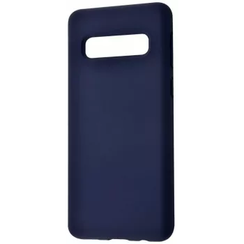 Evelatus Samsung Galaxy S10 Plus Premium Soft Touch silikona maciņš Midnight Blue