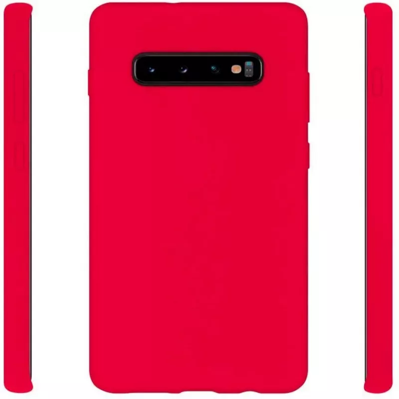 Evelatus Samsung Galaxy S10 Plus mīksts silikona maciņš sarkans