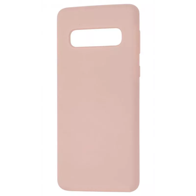Evelatus Samsung Galaxy S10e Nano Silicone Case Soft Touch TPU Pink Sand