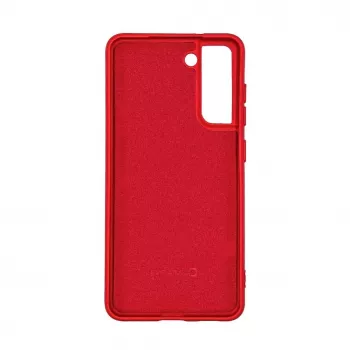 Evelatus Samsung Galaxy S21 Nano Silicone vāciņš Soft Touch TPU sarkans