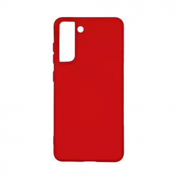 Evelatus Samsung Galaxy S21 Nano Silicone vāciņš Soft Touch TPU sarkans