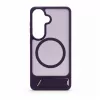 Evelatus Samsung Galaxy S26 gumijots MacSafe ar statīvu maciņš purpura krāsā