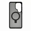 Evelatus Samsung Galaxy S26 Ultra Shield vāciņš ar MagSafe un statīvu, matēts gredzens, melns