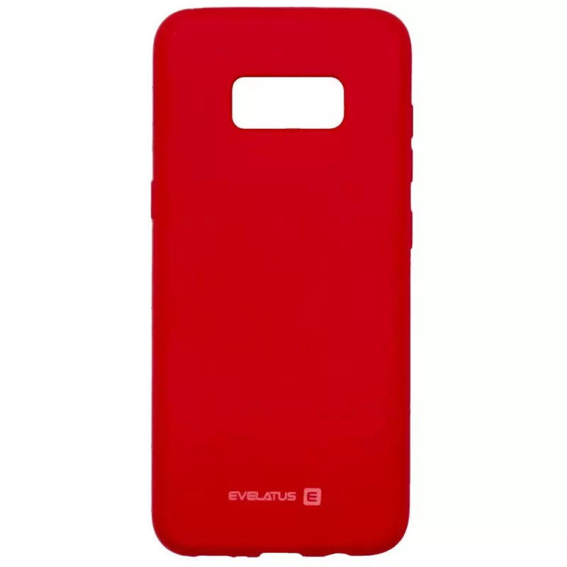 Evelatus Samsung Galaxy S8 Silikona Maciņš Sarkans