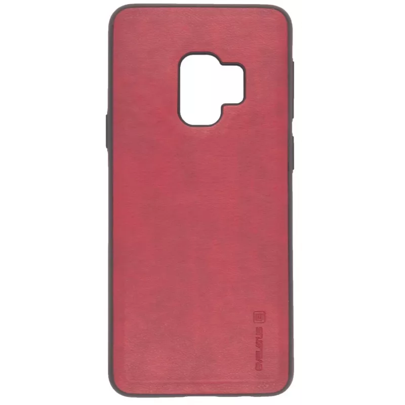 EVELATUS Samsung Galaxy S9 Kuton Red Liquid Silicone Back Cover