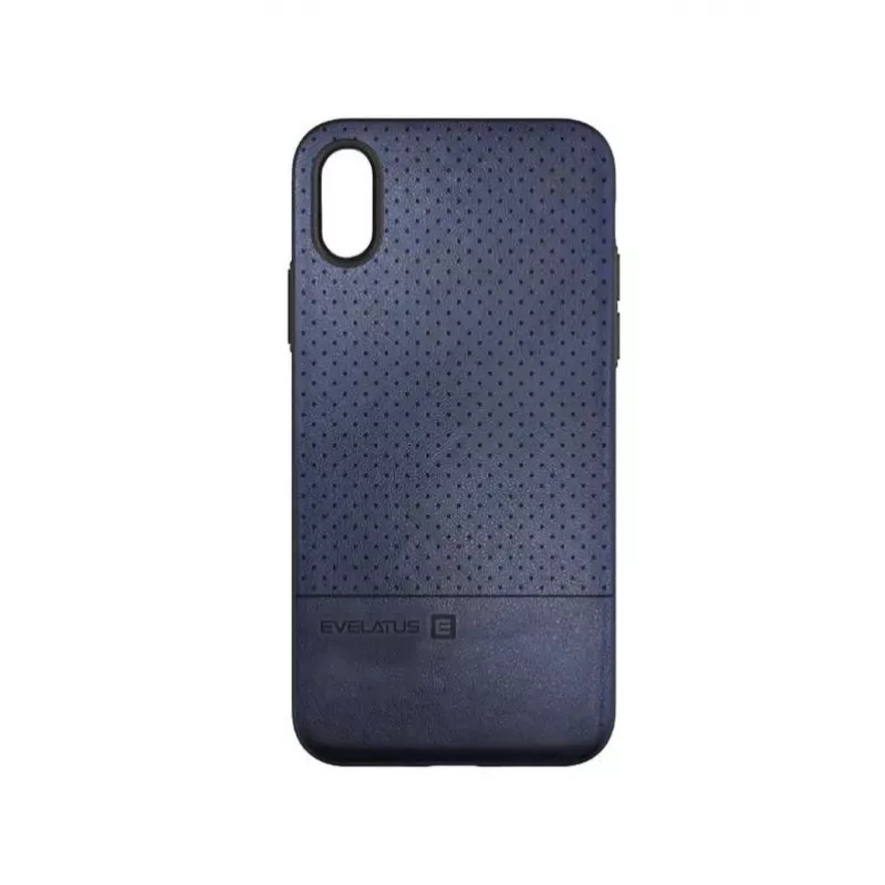 Evelatus Samsung Galaxy S9 Plus TPU maciņš ar metāla plāksni magnētiskajam auto turētājam - Zils