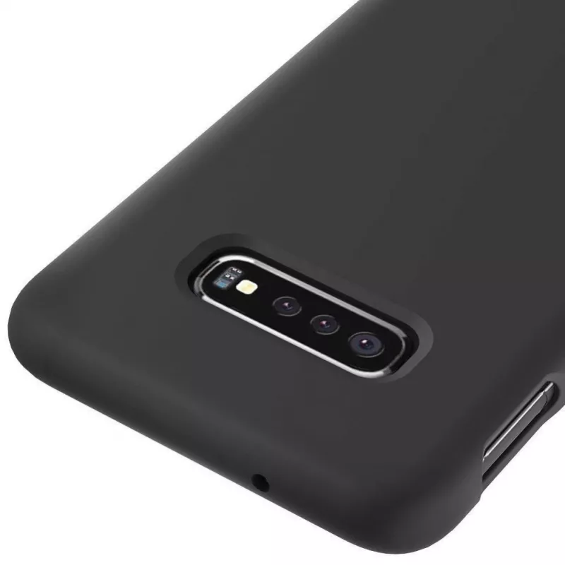 Evelatus Samsung S10e Premium Soft Touch silikona maciņš melns