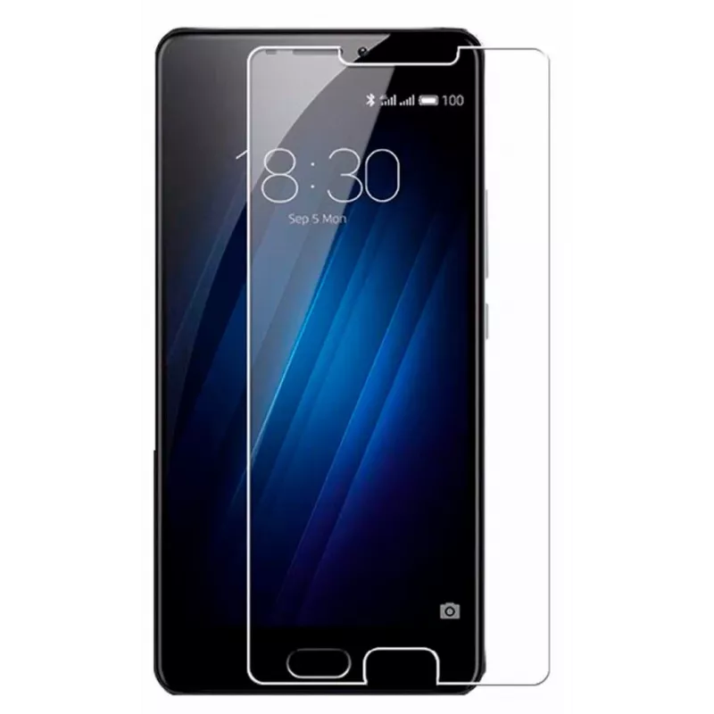 EVELATUS Silikona telefona maciņš Meizu M3s - Caurspīdīgs