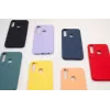 Evelatus Soft Touch Silicone Case with Strap for Xiaomi Redmi Note 8 / Redmi Note 8 2021 - Blue