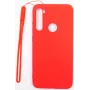 Evelatus Soft Touch Silikona Maciņš ar Siksniņu Xiaomi Redmi Note 8 / Redmi Note 8 2021 - Sarkans