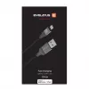 Evelatus USB-A to Lightning kabelis 1,2m (MFi11CL) Alumīnija korpuss Pīts Melns