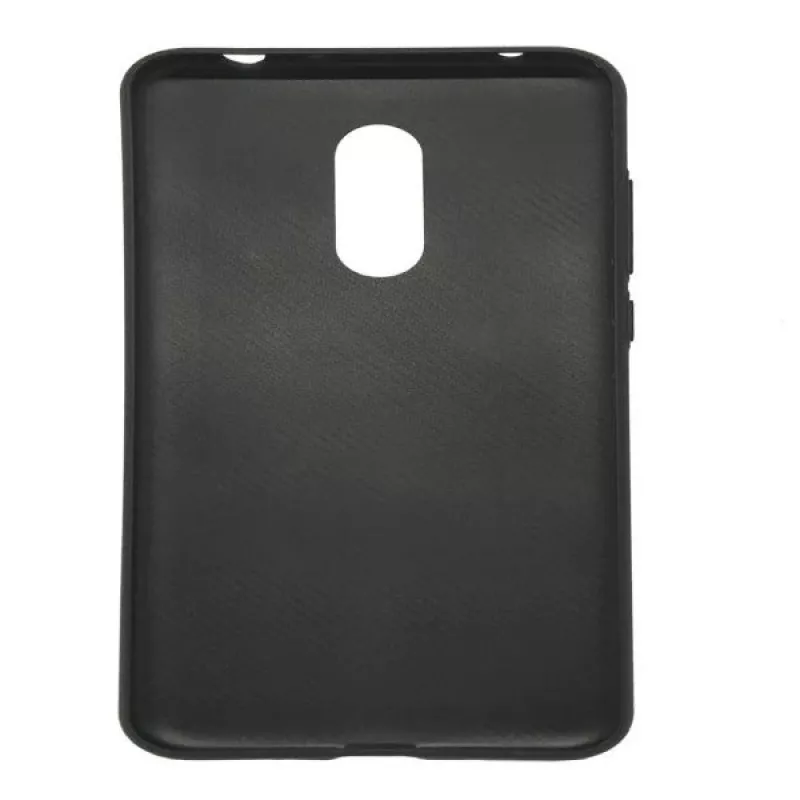 Evelatus Xiaomi Redmi 5 Plus TPU Case 2 ar metāla plāksni (saderīgs ar magnētisko auto turētāju) Melns