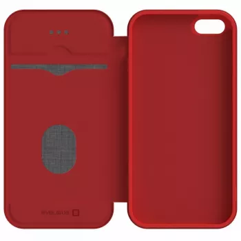 Evelatus Xiaomi Redmi 6 Pro / Mi A2 Lite grāmatas maciņš vīna sarkanā krāsā