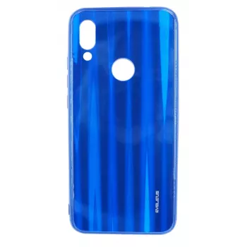 Evelatus Xiaomi Redmi 7 Ūdens viļņu pilnkrāsu elektroapstrādāts rūdīta stikla ekrāna aizsargs zils