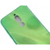 Evelatus Xiaomi Redmi 8 Ūdens viļņu pilnkrāsu elektroapstrādāts rūdīta stikla ekrāna aizsargs Zaļš