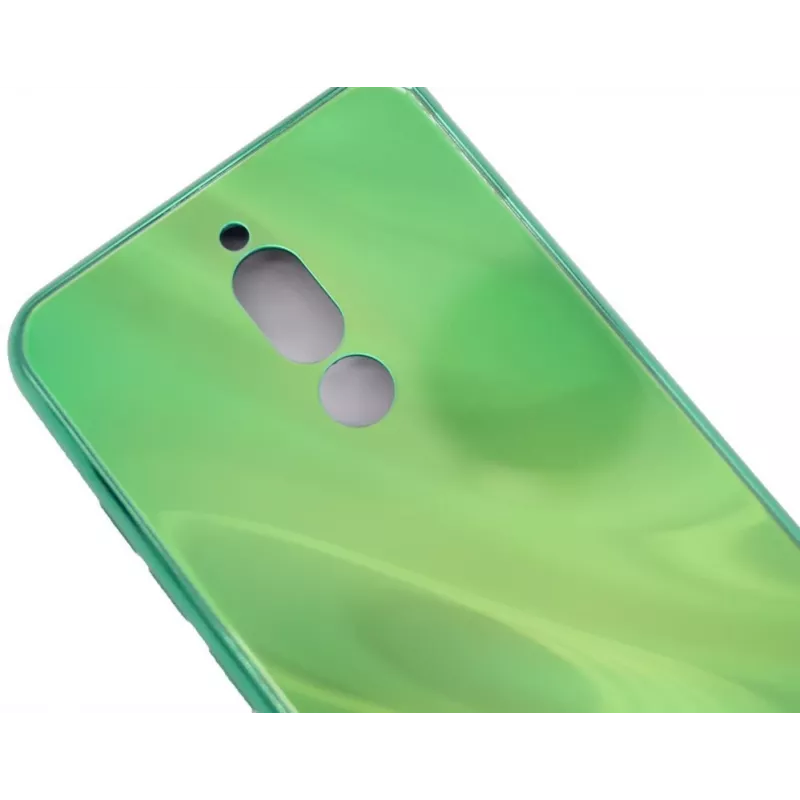 Evelatus Xiaomi Redmi 8 Ūdens viļņu pilnkrāsu elektroapstrādāts rūdīta stikla ekrāna aizsargs Zaļš