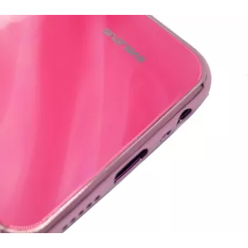 Evelatus Xiaomi Redmi 8 Ūdens viļņu gradients krāsu pretsprādziena rūdīta stikla maciņš Gradients Dzeltens-Rozā