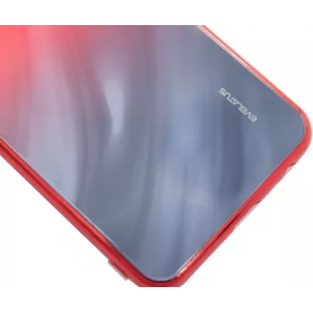 Evelatus Xiaomi Redmi 8 Ūdens viļņu gradients krāsains pretsprādziena rūdīta stikla maciņš Gradients sarkans-melns