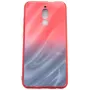 Evelatus Xiaomi Redmi 8 Ūdens viļņu gradients krāsains pretsprādziena rūdīta stikla maciņš Gradients sarkans-melns
