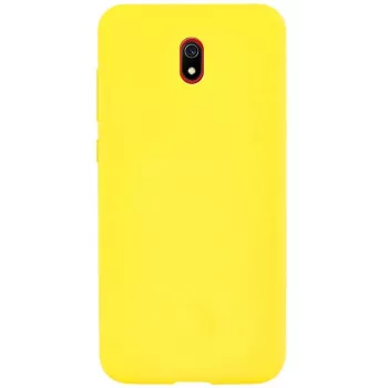 Evelatus Xiaomi Redmi 8A Nano Silikona Maciņš Soft Touch TPU Dzeltens