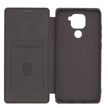 Evelatus Xiaomi Redmi Note 9 grāmatas vāciņš melns